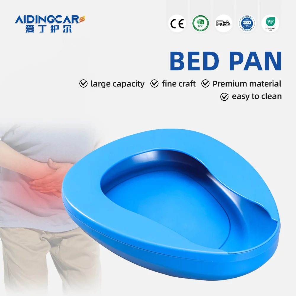 Wholesale Family Patient Care Eco-Friendly Plastic Bedpan Firm Thick S - product detail 1