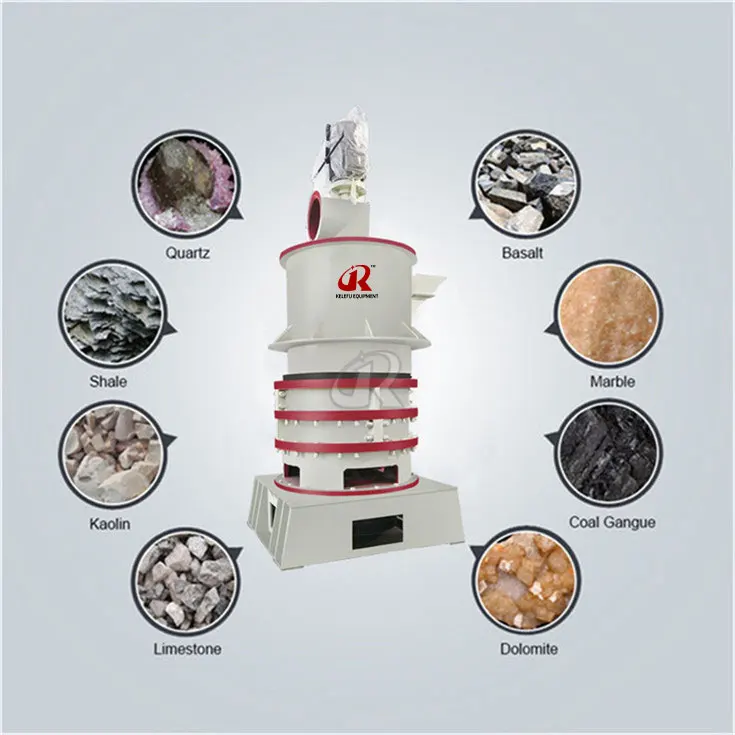 Calcium Carbonate Micron Powder Making Machine Grinding Mill for Sale Manufacturer