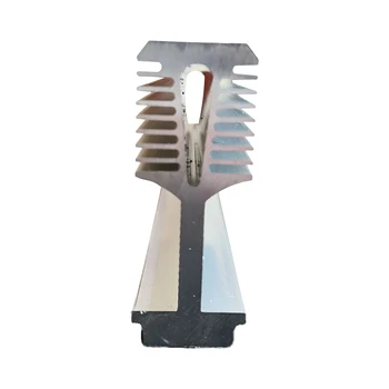 China Cheap Customized Extruded Aluminum Heatsink Manufacturer High Density Extrusion Aluminium Heatsink