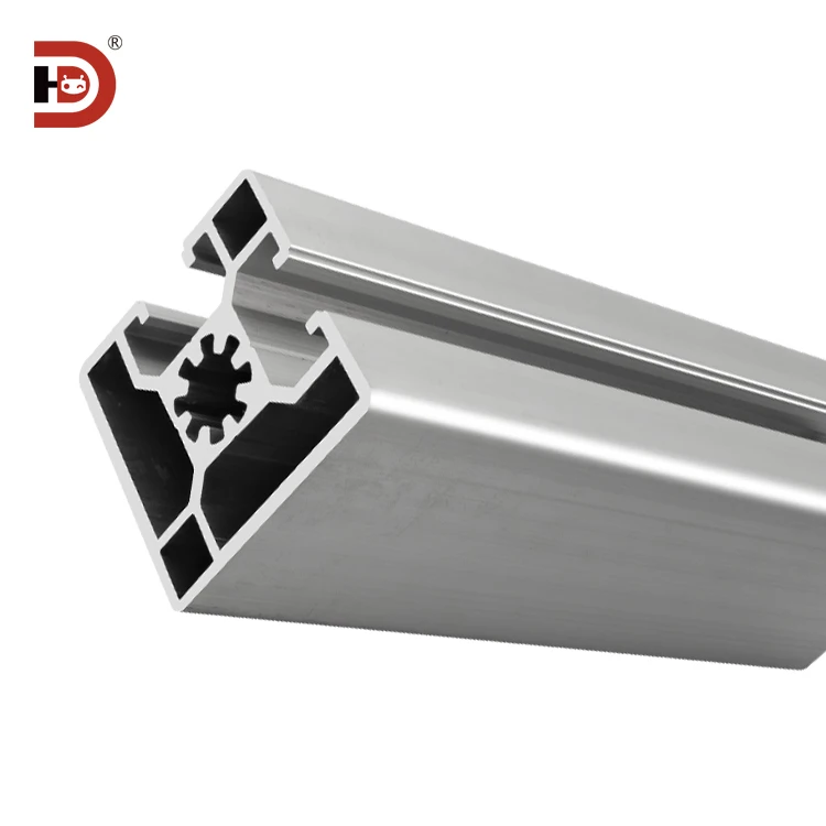 product 4545 industrial extruded aluminum profile assembly line automation equipment frame 4545 one side sealing groove-5