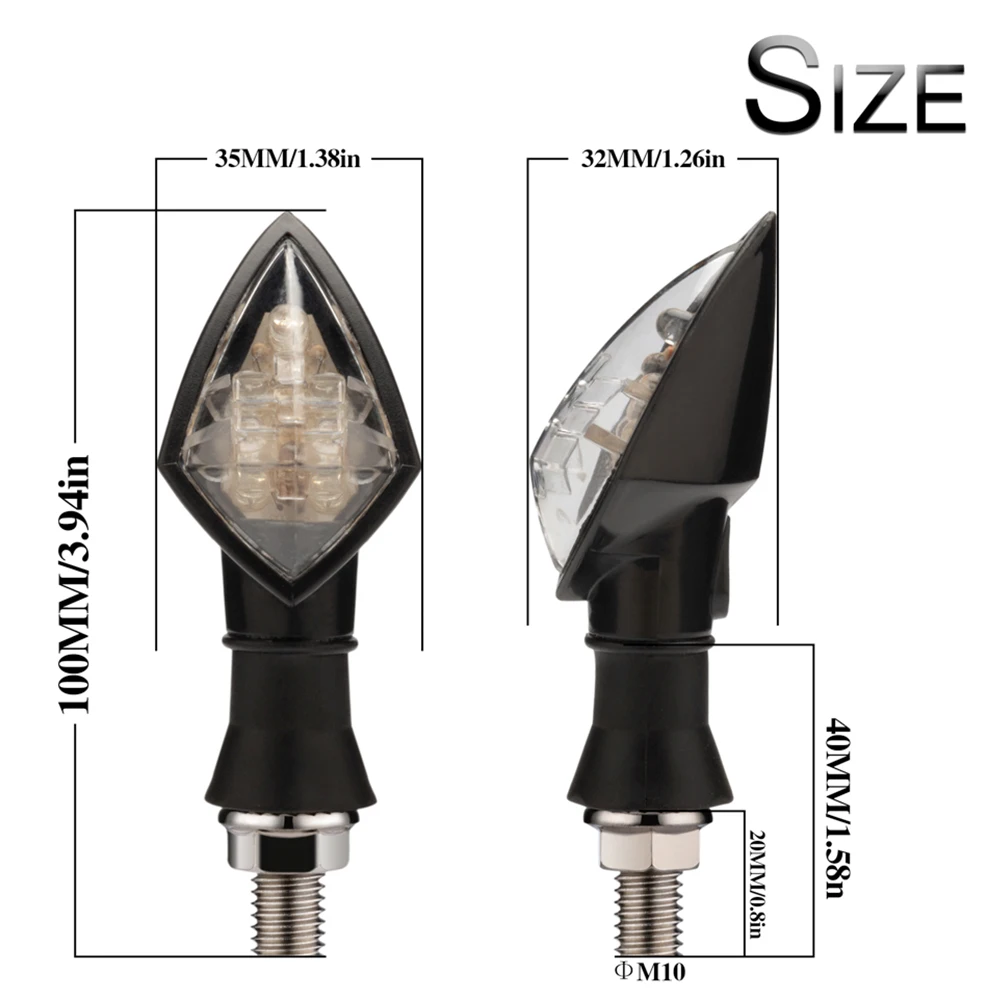 Tail Light Motorcycle Led Turn Signal Flasher for Honda Grom Cb190r Cbr250r Yamaha Fz1 Fz6 Ybr 125 Bmw F800r Buell