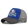 Dark gray with blue-embroidery thread
