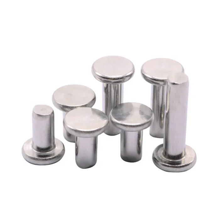 Solid Countersunk Head Solid Semi-tubular Rivet Solid Rivets - Buy ...