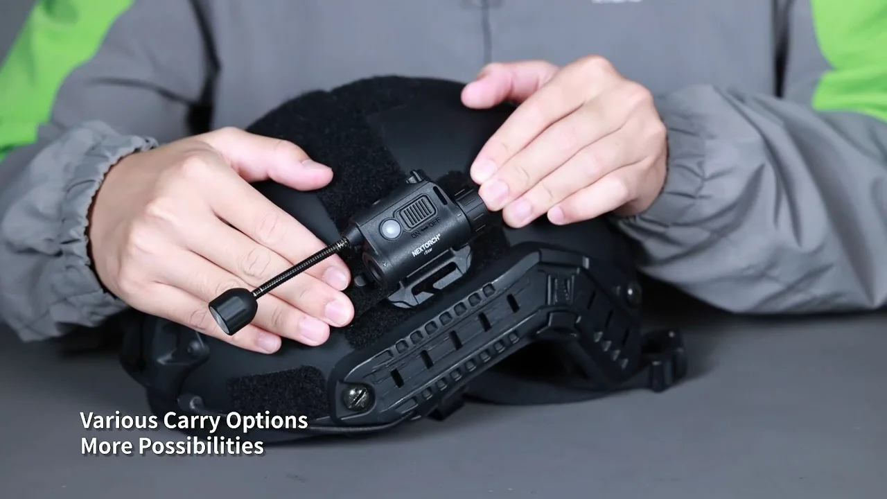 2023 Nextorch New Arrival Tactical Helmet Rstar Light Multiple Light