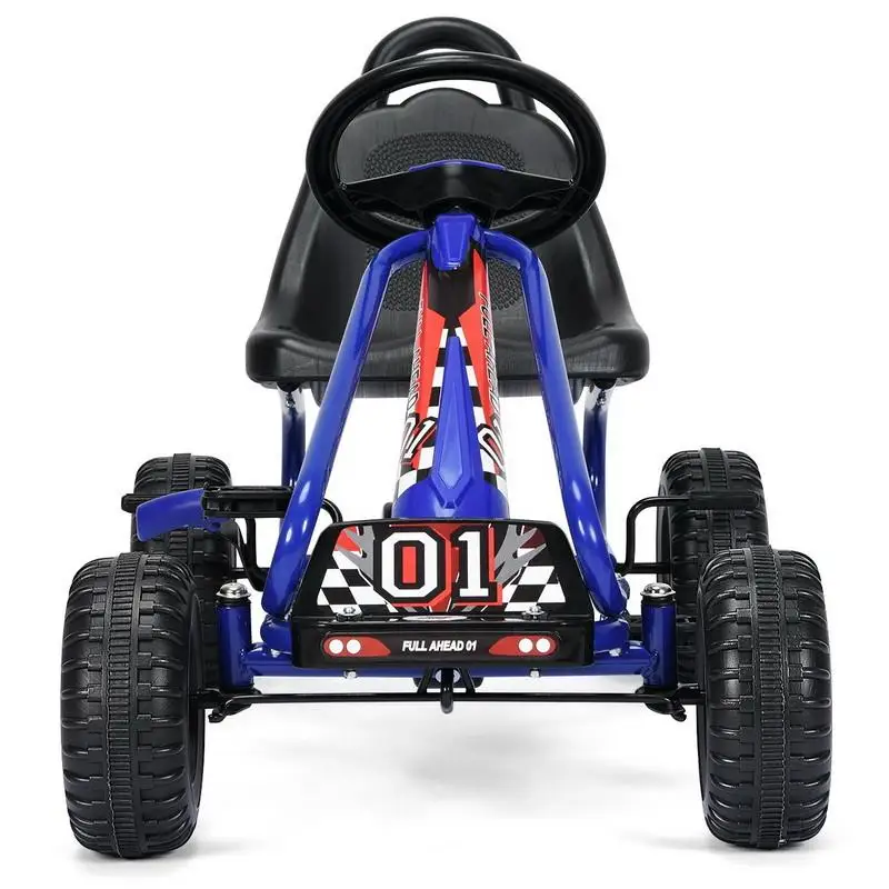 BIG WHEEL KART 3 キッズカート BIG WHEEL KART 3 キッズカート Gymax Kids Pedal Go Kart 4