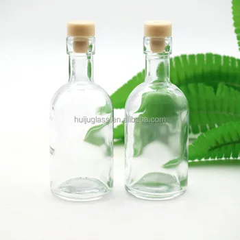 ミニ酒瓶リトルエンプティアルコールショットニップ50mlサンプルワイン