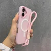 Jelly two-in-one[Light pink+Pink carrying strap]