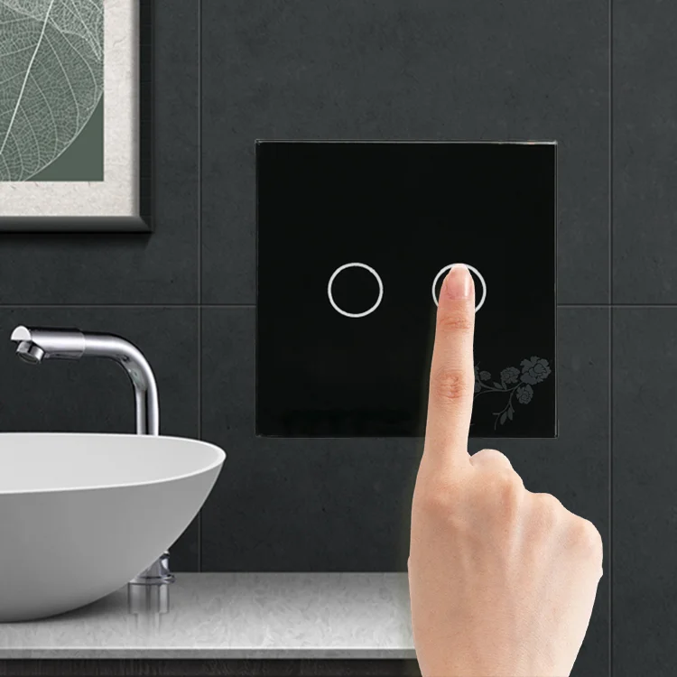 Custom Design Silk Screen Printing Glass Tempered Touch Screen Digitizer Front Panel Cover Glass