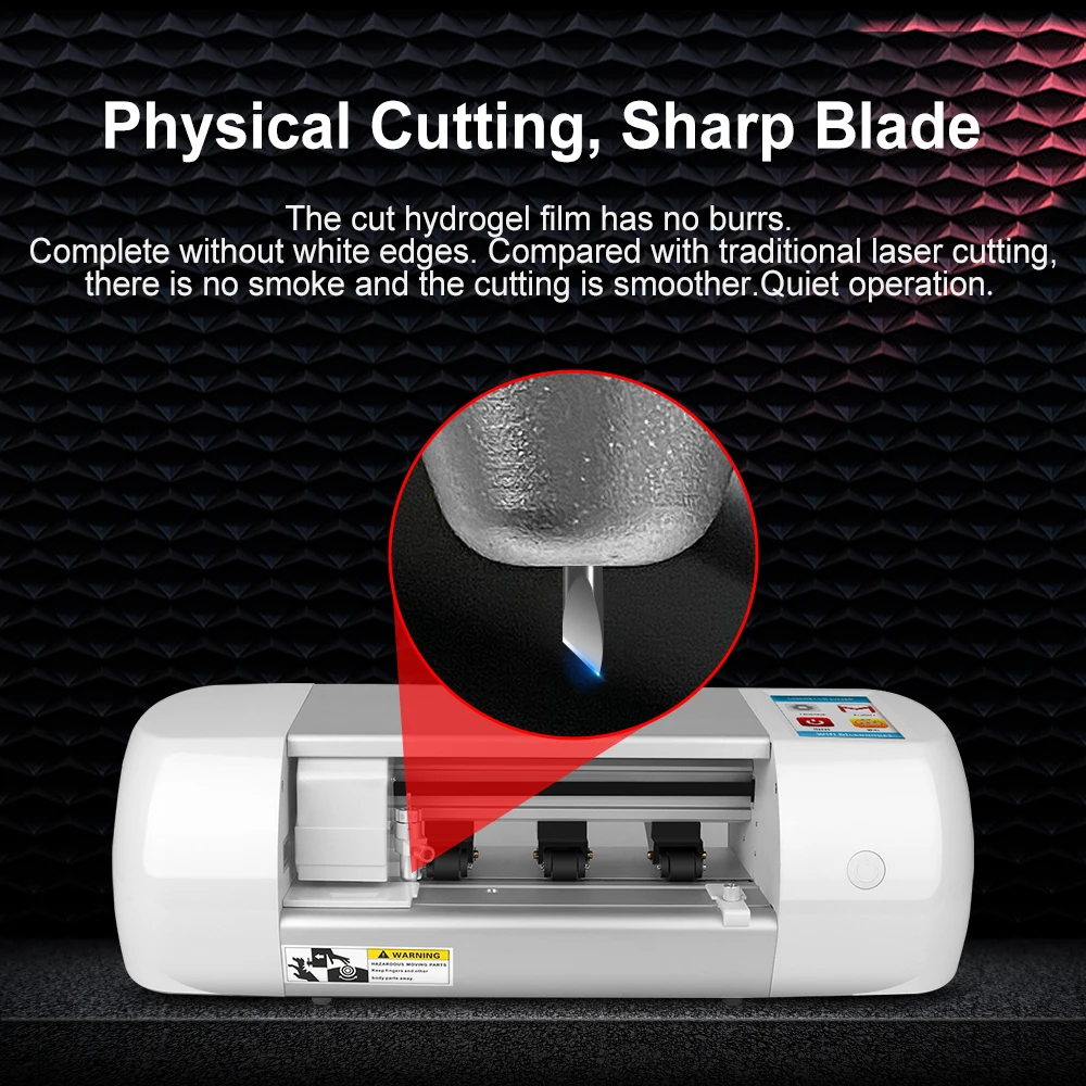 High-Precision Cutter Supports All Models Phone TPU Hydrogel Protector Film Cutting Machine supplier