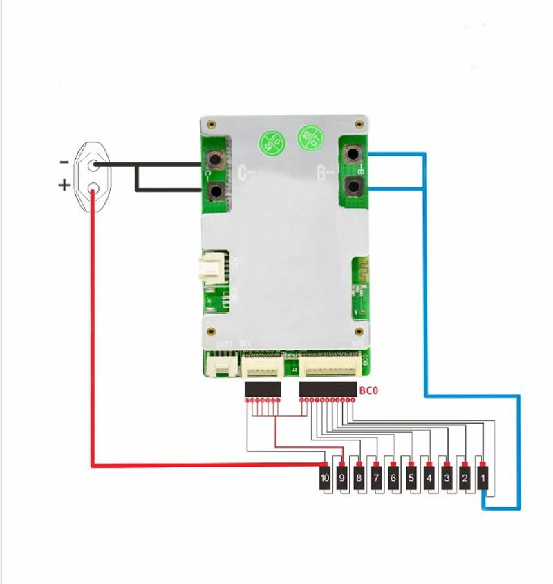 Jbd Smart Bms Sp17s005 20a 40a 50a 60a 80a Automatic Identification 10s