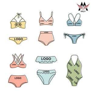 MLY Custom Swimwear Manufacturer Bikini Women's Designer Swimsuit Bikinis & Beachwear Swimsuits for Women