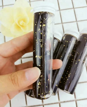 Deep Cleansing Hydrating Nano Gold Foil Bamboo Charcoal Black Test Tube Facial Mask