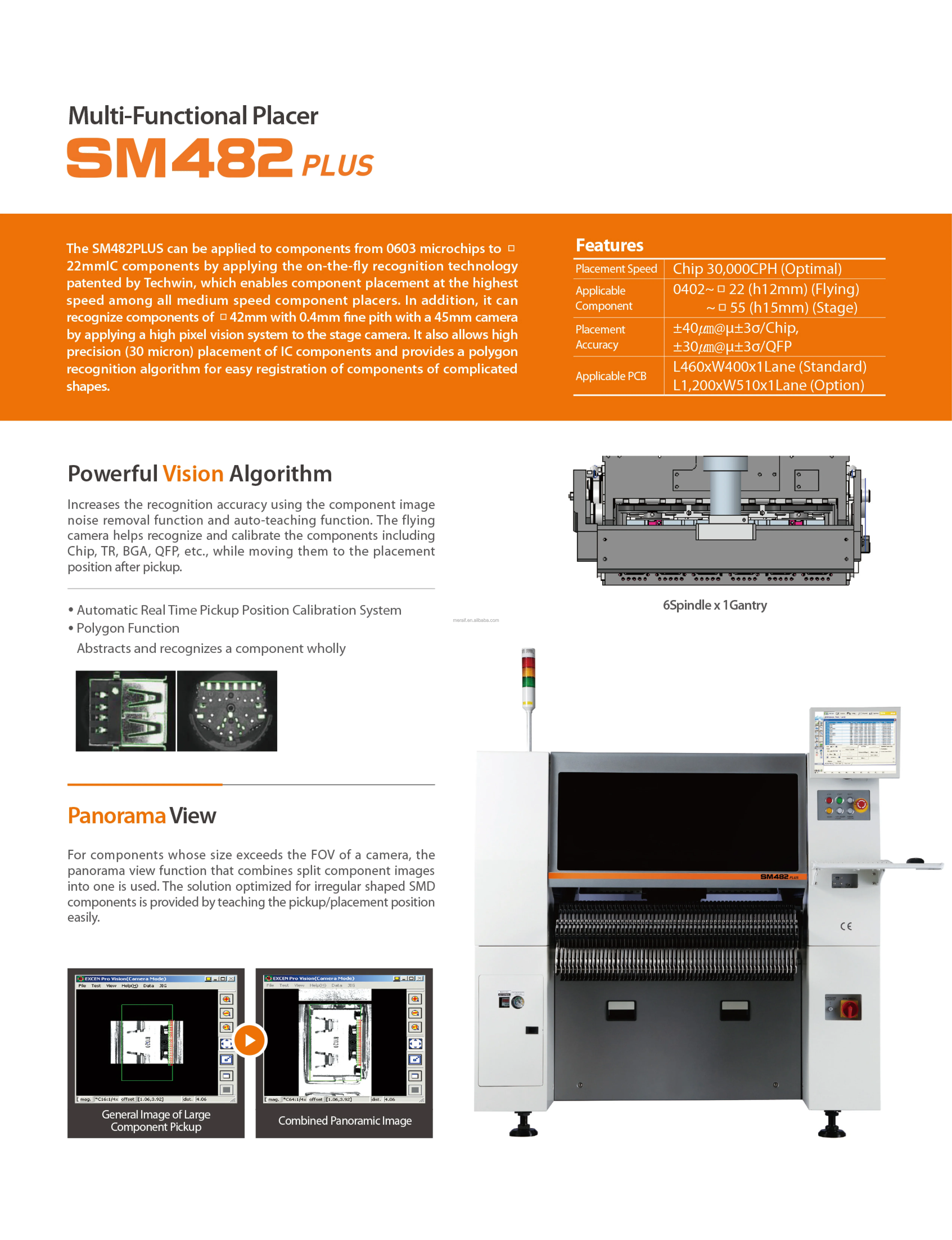 Hanwha Samsung SMT pick and place machine SM481/SM471 for SMT production line 7