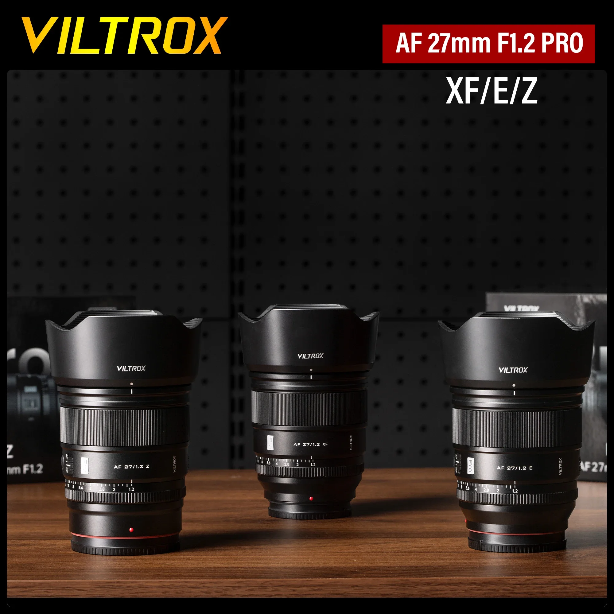 美品　VILTROX AF 75mm F1.2PRO XF Viltrox AF 75mm F1.2 Pro APS-C Lens for Fujifilm X-Mount