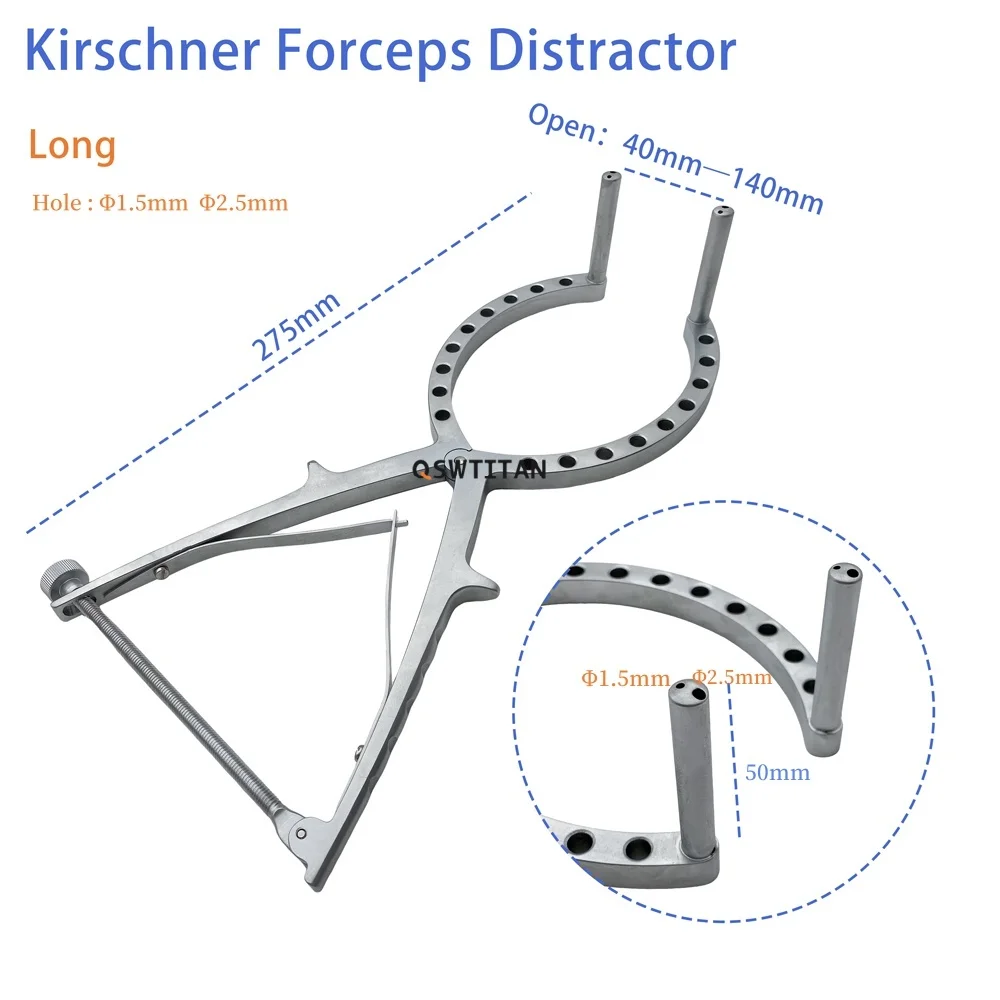 Kirschner wire distraction Forceps