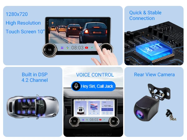 Android Autoradio Mit Kabellosem Apple Carplay Und Gps Navigation_voghion.com