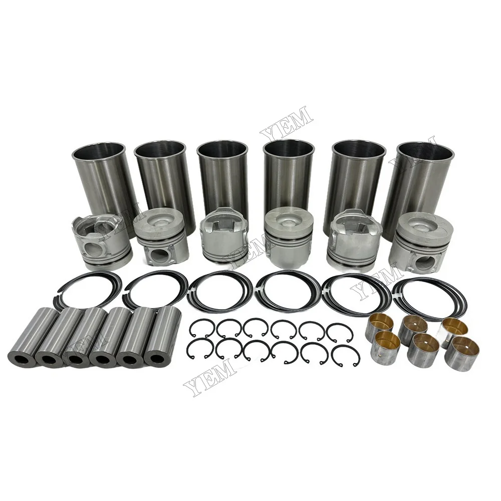 Cylinder Liner Kit Compatible for Doosan / for Develon DB58 Industrial Engine Parts 2