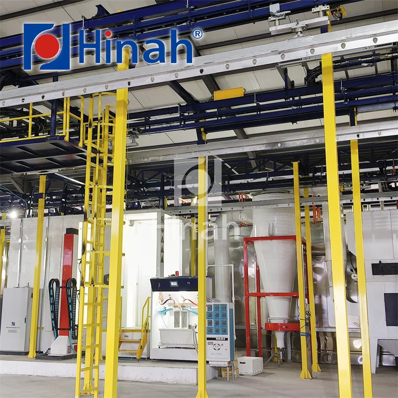 Powder PVC Coating Automated Line for Fence Mesh Panel With Fluidized Bed Coating