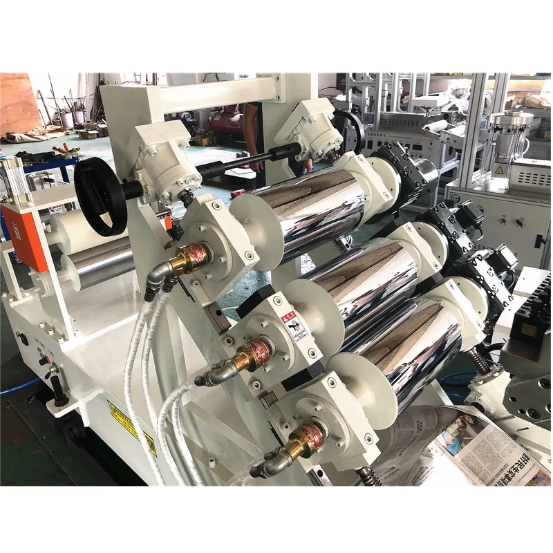 Laboratory Plastic Sheet Extrusion Machine Line