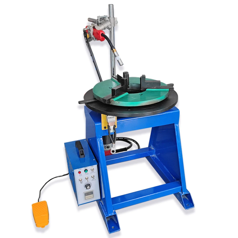 New 100kg Welding Rotary Positioner Table with Motor Stepper Welding Rotating Positioner
