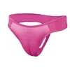 Costume intero a T rosso prugna