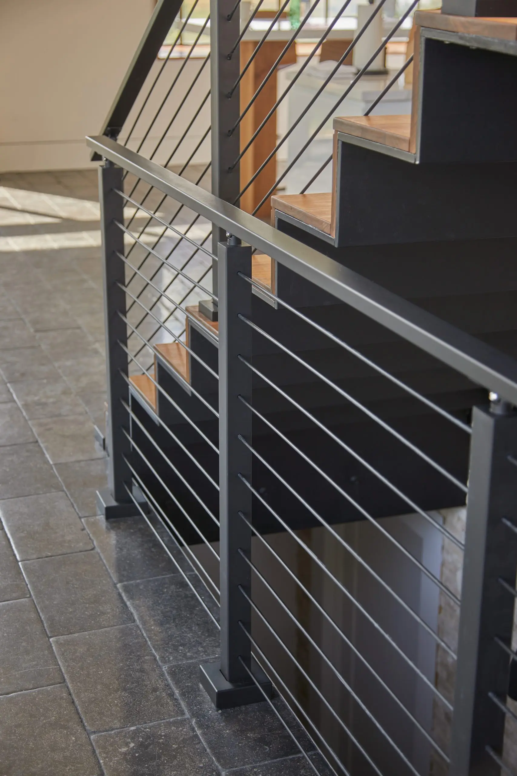 Modern Design Stainless Steel 304/316 Rod Bar Railing For Staircase Balcony supplier