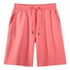 Pantalón corto de felpa 260g rosa