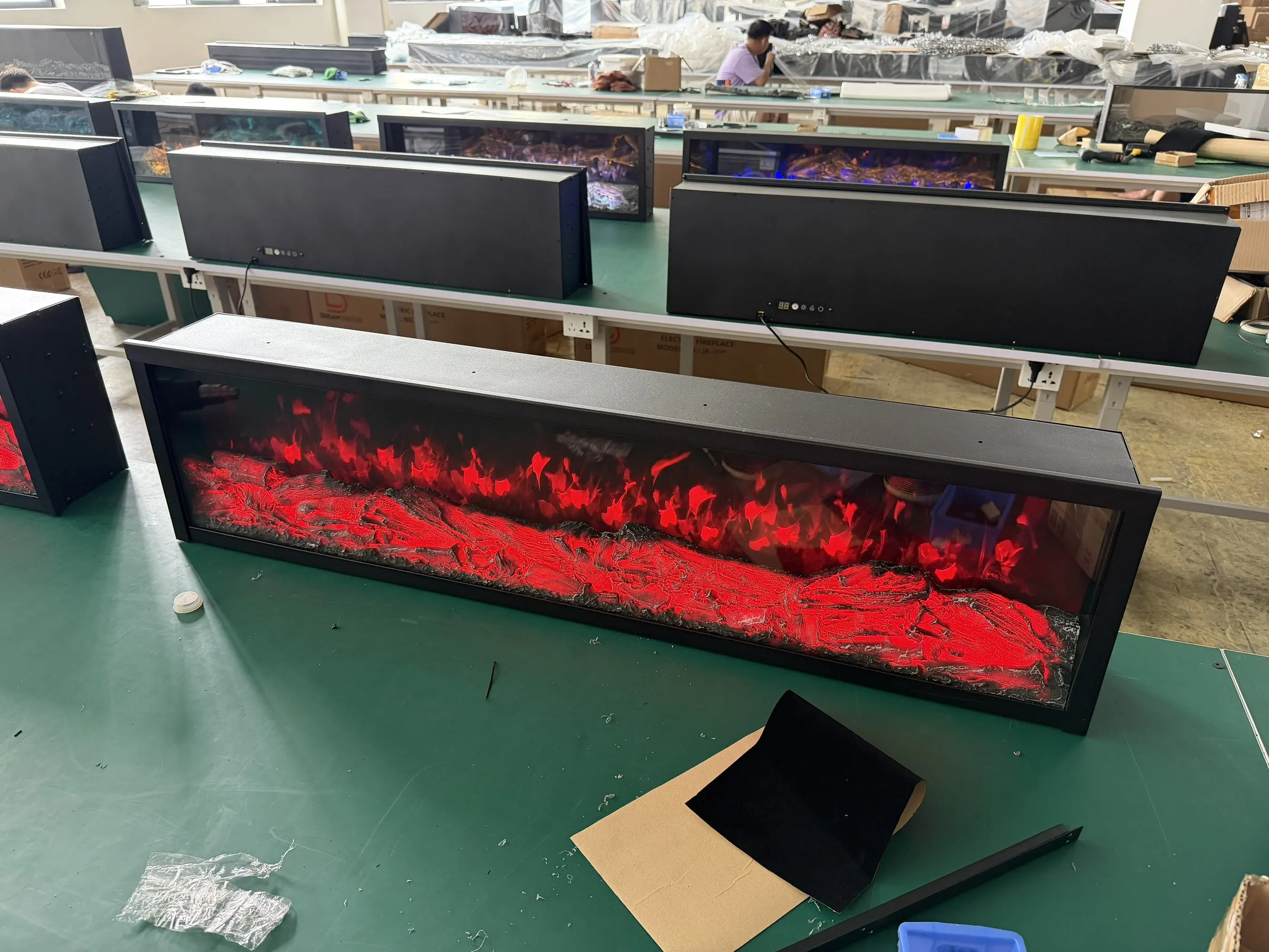 Electric Fireplace, 500mm, Wall - detail 60