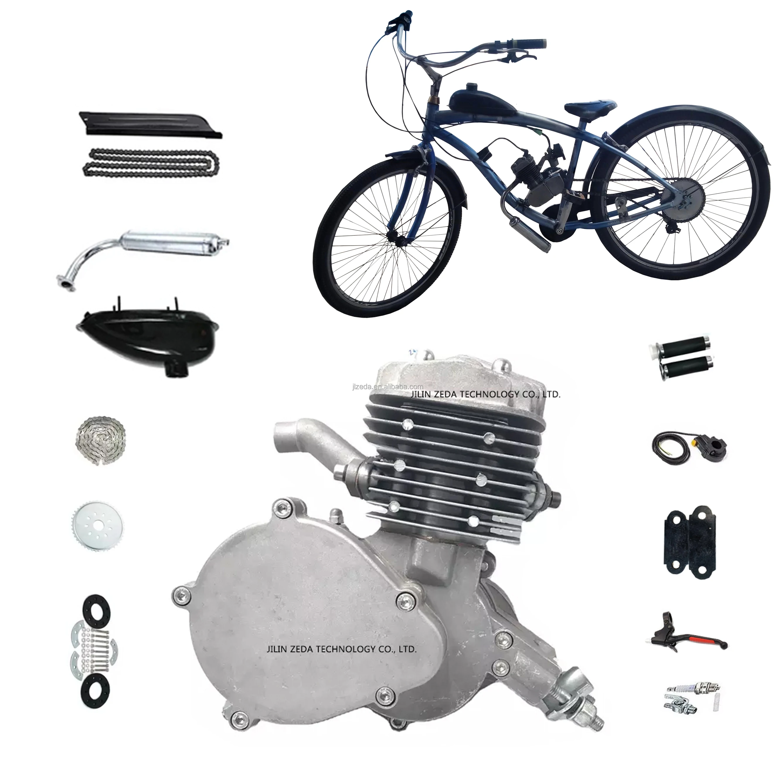 80cc Bicycle Cheap Gas Bike Motor Kit 80cc Bicycle Bike Engine Kit