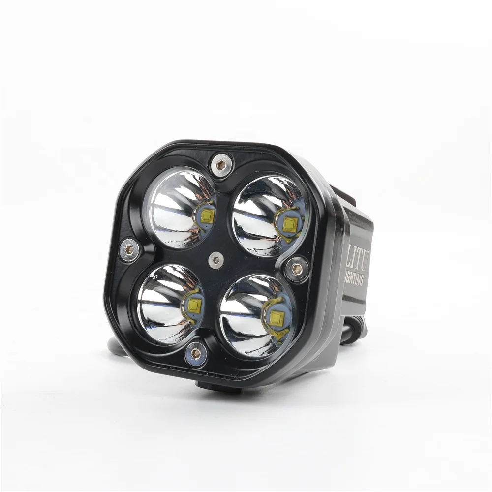 TIYPEOR Motorcycle Auto Auxiliary Led Work Light Spot Driving Lamp SUV Tractors Motorcycle Off-road Vehicle Truck Accessories