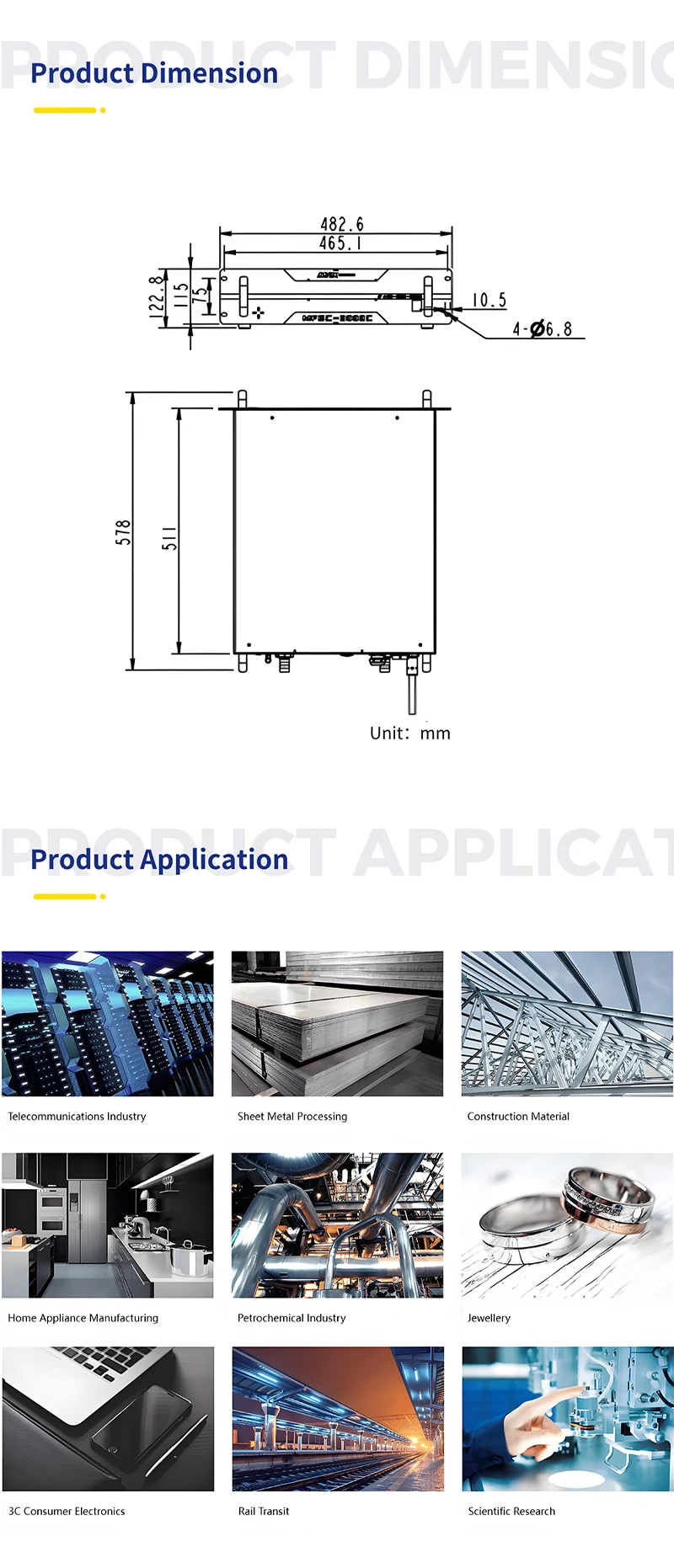Max 3KW MFSC-3000C Fiber Laser Source New Equipment Parts for QBH 50μm Laser Cutting Machine