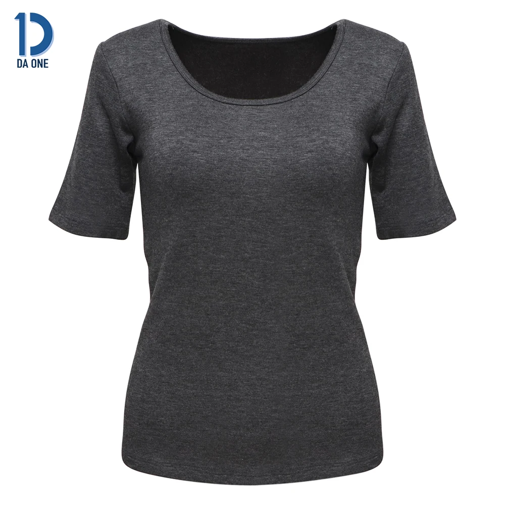 Camiseta Térmica De Manga Corta Para Mujer,Camisa Negra De Talla Grande -  Buy Las Mujeres Básica Camisa Térmica,Las Mujeres Negro Cuartos De Manga De  Camisa Térmica,De Las Mujeres Más Tamaño Cuartos De