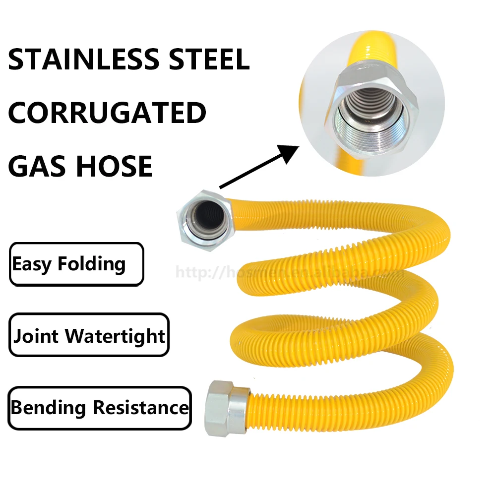 Tiantai Gas Hose Connector Kit Flexible Stainless Steel Gas Supply Line Buy Gas Bbq Hose Kit,3