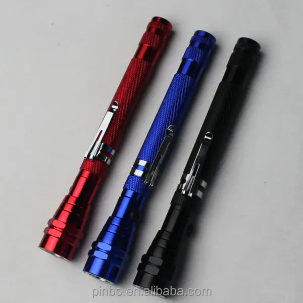 3 Выдвижной Телескопический светодиодный магнитный