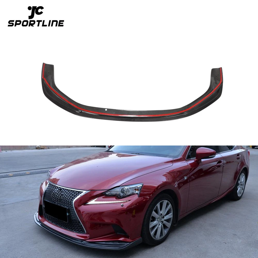 カーボンファイバーIS250IS350 IS-F LEXUS ISFスポーツセダン4ドア13-15用カーフロントリップスポイラー|  Alibaba.com