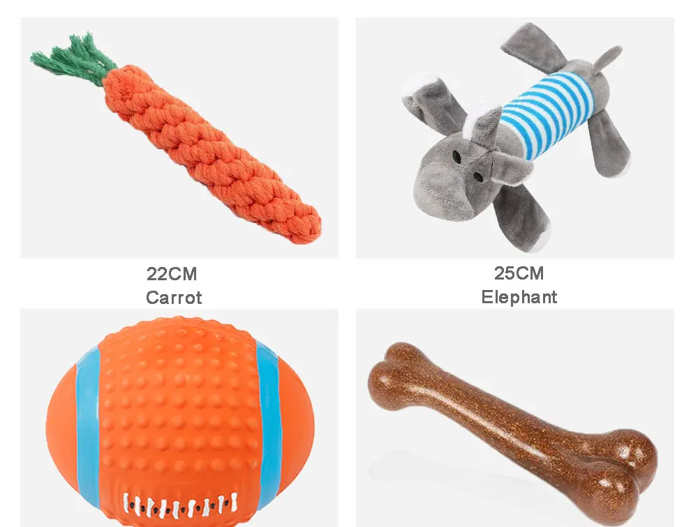 Hot Selling Puzzle Interactive Dog Toy Set With Squeaky Flying Disk