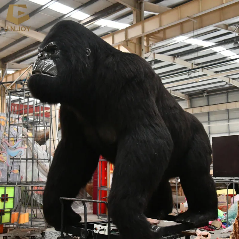 SGAA20 High Quality Outdoor Zoo Animatronic Animal Gorilla Model for Sale