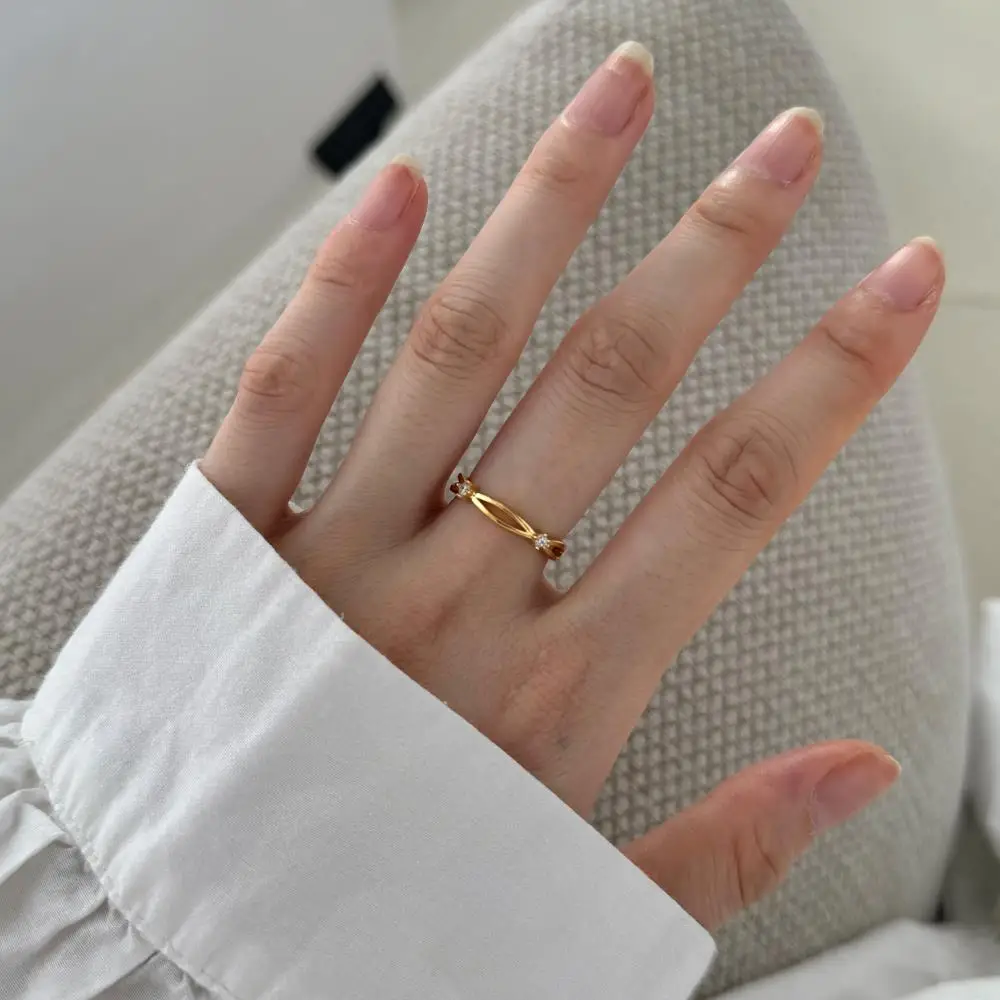 KAKODIY Drop Shipping Knot Ring Women Wedding Engagement 925 Sterling Silver Ring detail 2