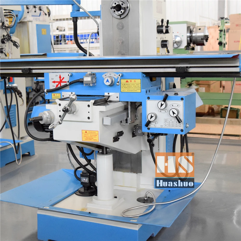 3 Axis Automatic Feed Vertical Drill and Mill Machine ZX6332A