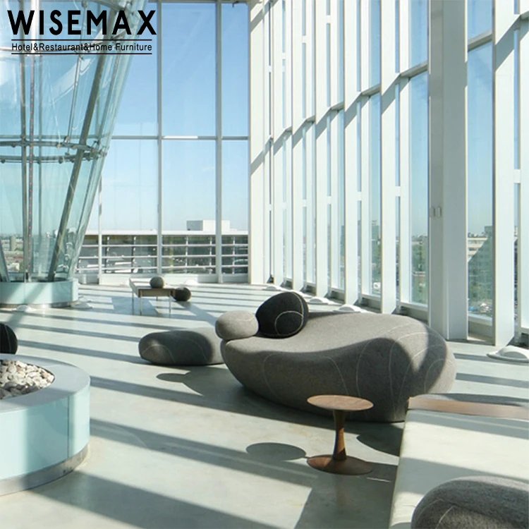 Мебель WISEMAX для отдыха стильный стул гостиной Розовый бархатный круглый пуф