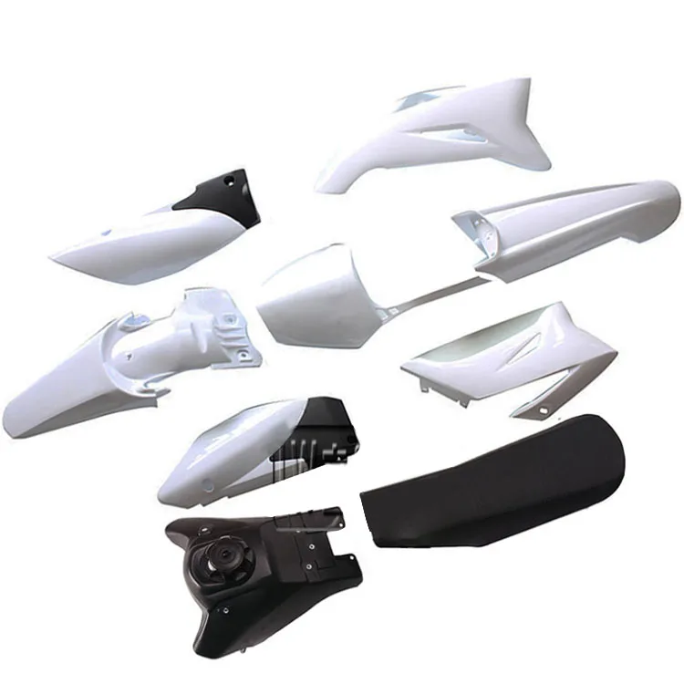 White Plastics Fairing Body For Yamaha TTR110 For 110/125/140