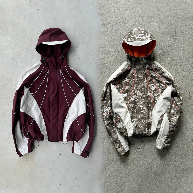 YSJY Wholesale Streetwear Custom Oversized Heavyweight Boxy Nylon