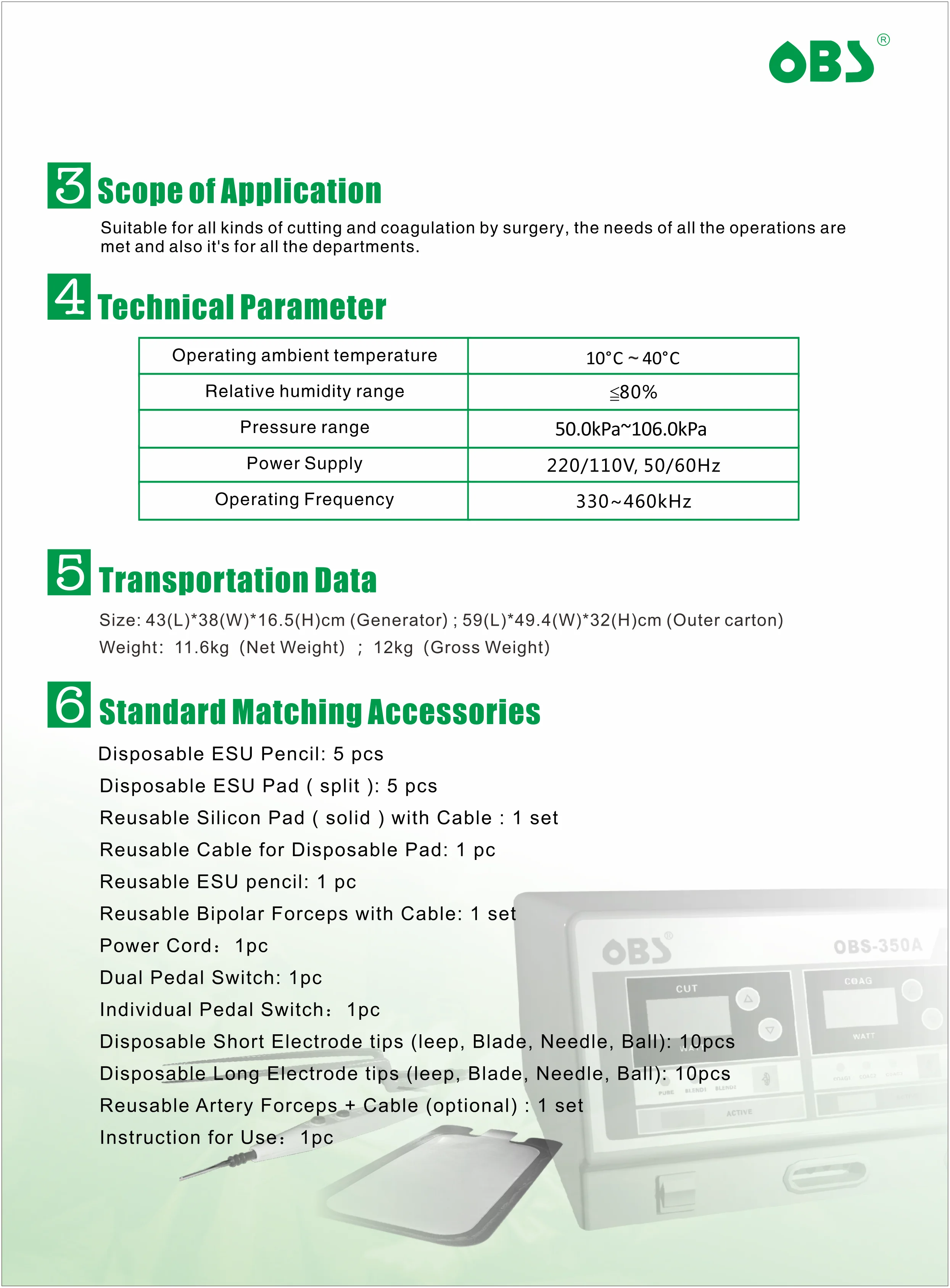 350w Hyfrecator Electrosurgical Unit Hyfrecator Therapy Electrocautery