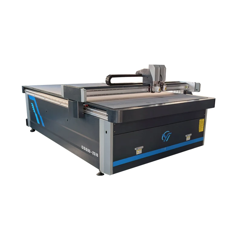 YT Factory Price Leather Fabric Digital Vibration Knife CNC Cutting Machine with Round Knife