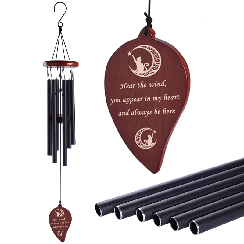 32in Memorial Chimes Compassion Gifts For Pet Owners Remember Lost Pets ...