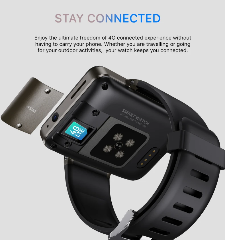 DM101 4G Smart Watch 3GB+32GB 2.41 Inch IPS Screen Dual Cameras GPS Wifi 2080mAh Battery Smartwatch (5).jpg