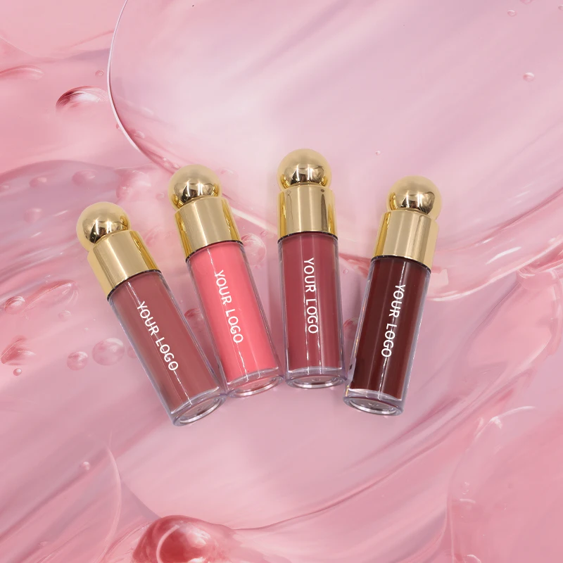 Waterproof Long-Lasting Vegan Lip Tint Moisturizing Lip Gloss Makeup With Custom Logo Lip Glaze Base With MSDS Certificate details