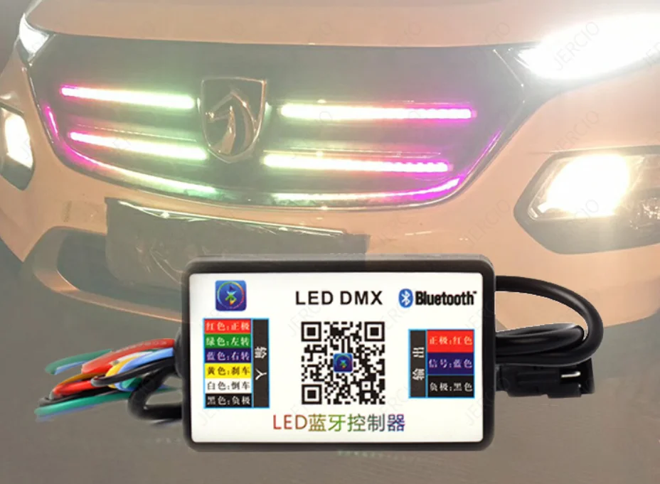 Bluetooth App Controlled Brake Light Led Vehicle Light Controller