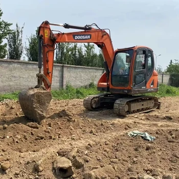 Used Doosan Dx75 Digger Made In Korea cheap Used Korean Imported hydraulic crawler excavator with Core Engine on Sale