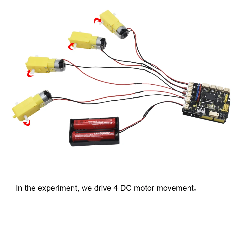 Keyestudio Motor Drive Shield V2 For Arduino Uno Arduino Leonardo Buy